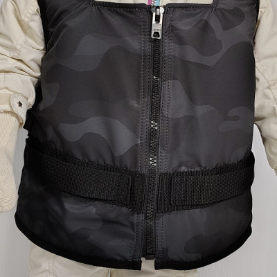 Black Camo Kinderlift Gait Vest